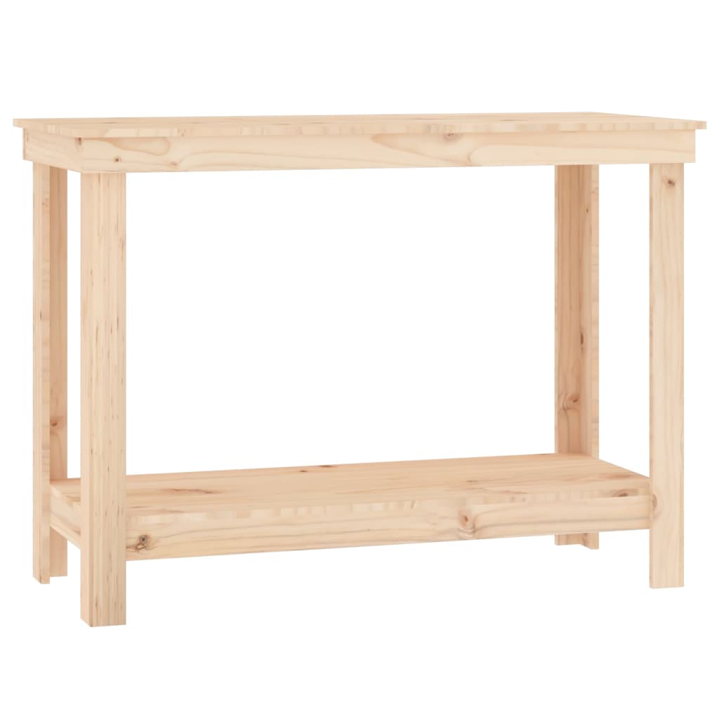 NNEVL Work Bench 110x50x80 cm Solid Wood Pine
