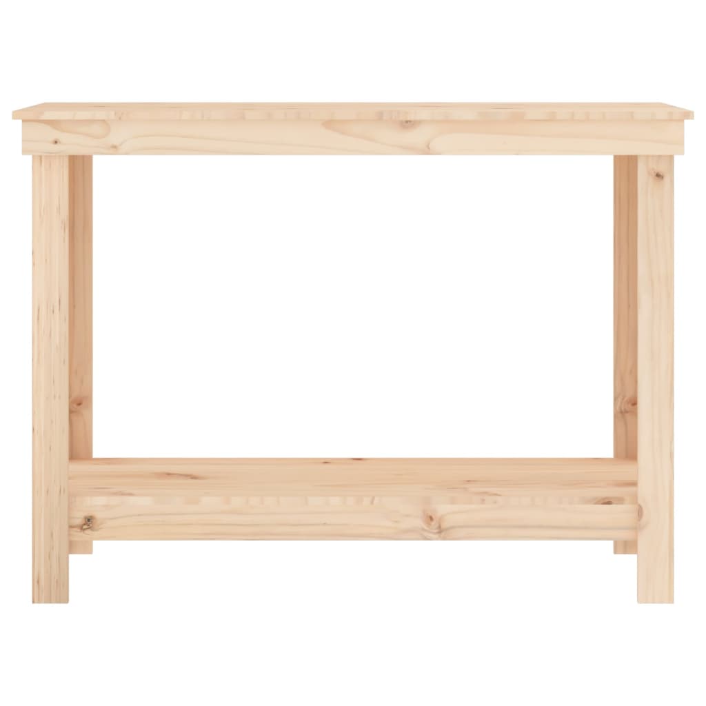 NNEVL Work Bench 110x50x80 cm Solid Wood Pine