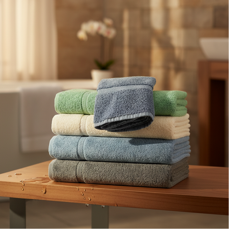 GOI Collection Ring Spun Cotton Towels
