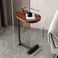 Crafted with precision, this wood grain side table is a work of art